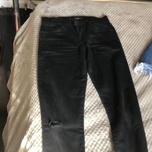 Joes 10 mid rise black jeans